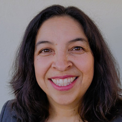 woman sitting at a laptop